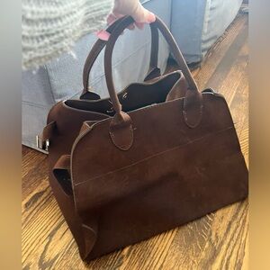 Modavo faux suede bag